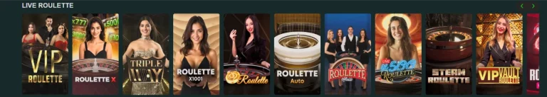 Xbet live roulette lobby